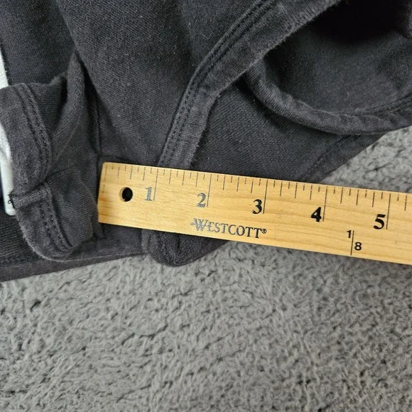 Gymshark Shorts Womens Small Black Athletic Drawstring Curved Hem Sporty Minimal - Picture 4 of 7